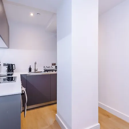 Flat 27 Axis - 2 Bed, Modern Apartment, Free Parking Lejlighed *